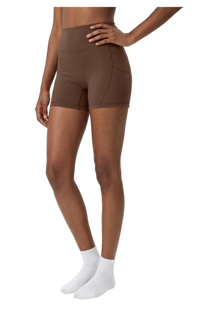 Biker Shorts Femme Stretch Premium Taille Haute | TEASPOON