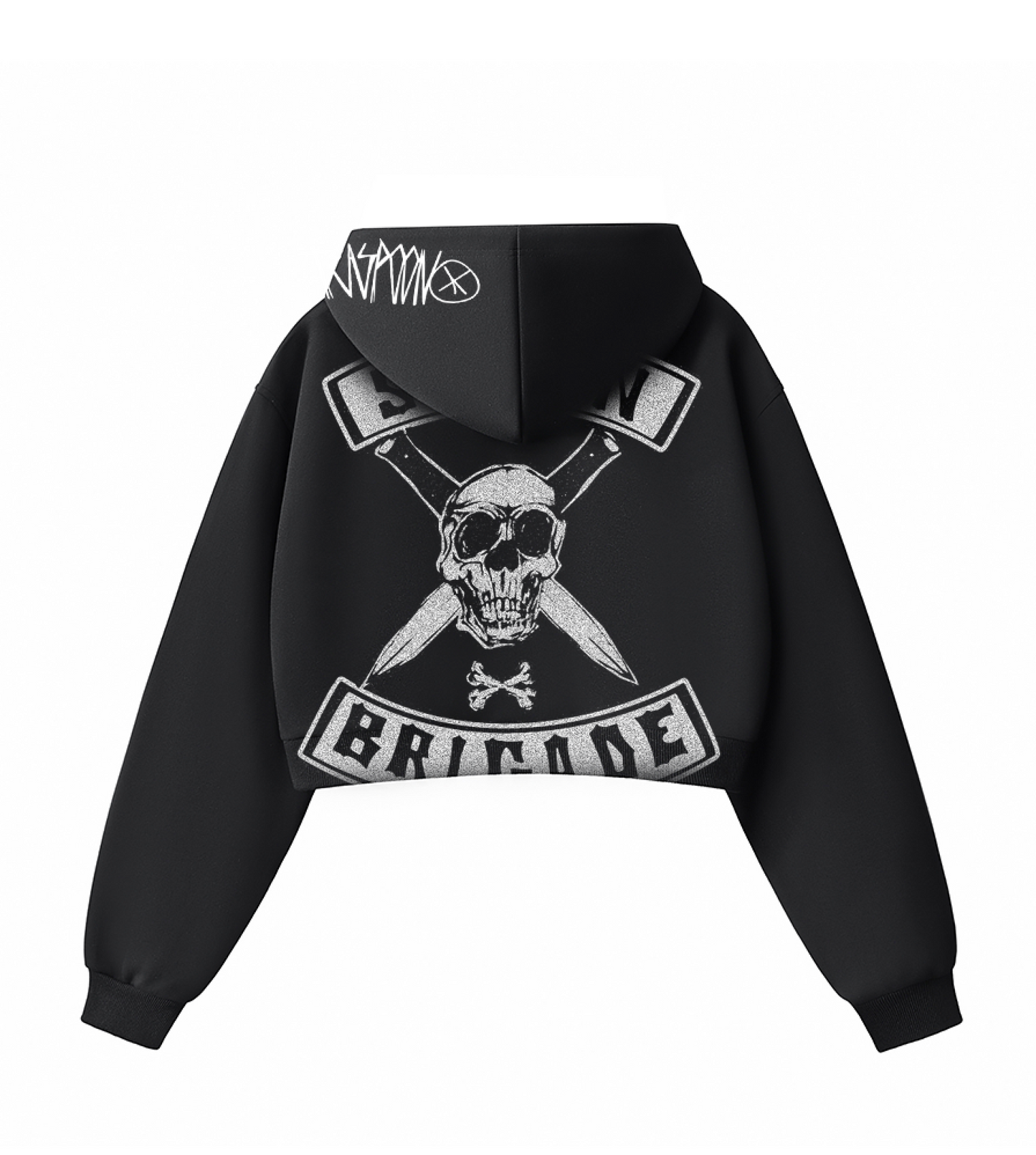 Crop Hoodie Spoon Brigade