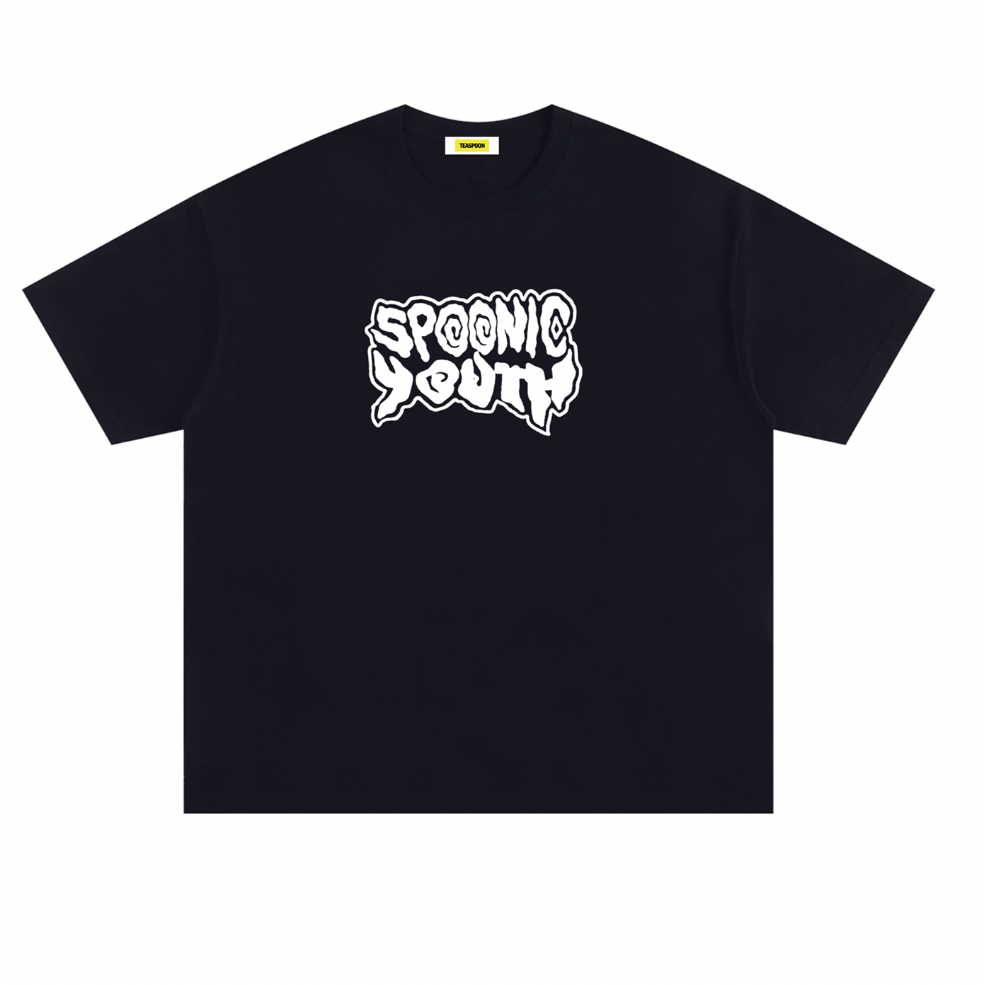 SPOONIC YOUTH Black Tee