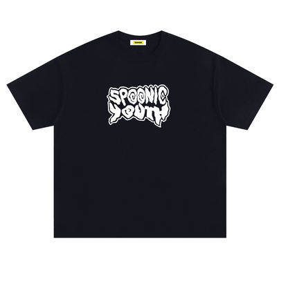 SPOONIC YOUTH Black Tee