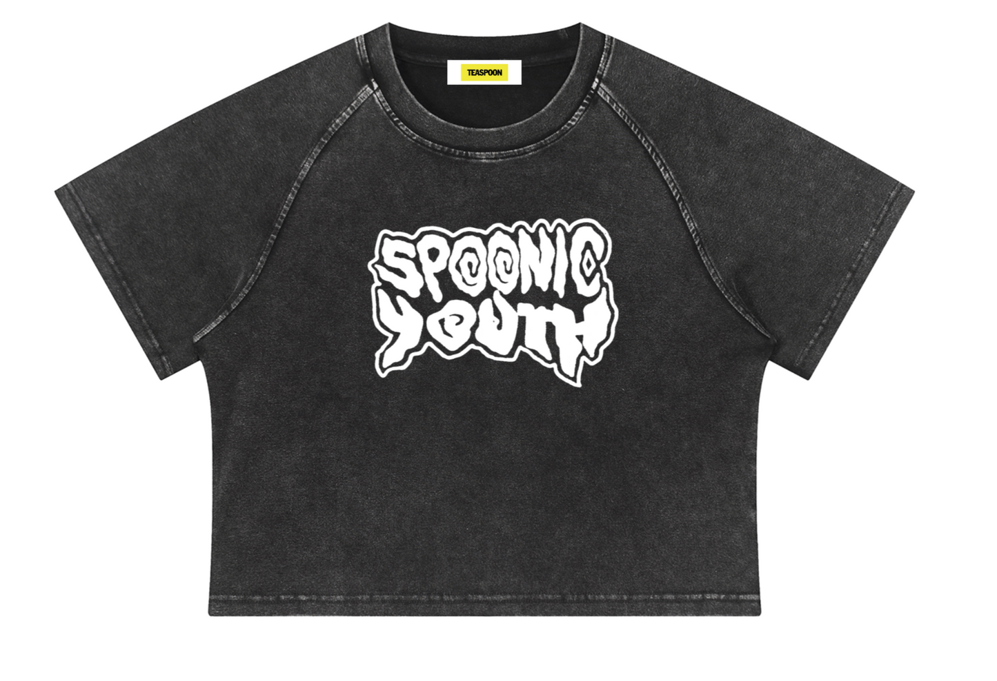 Women's Mineral Wash Crop SPOONIC YOUTH