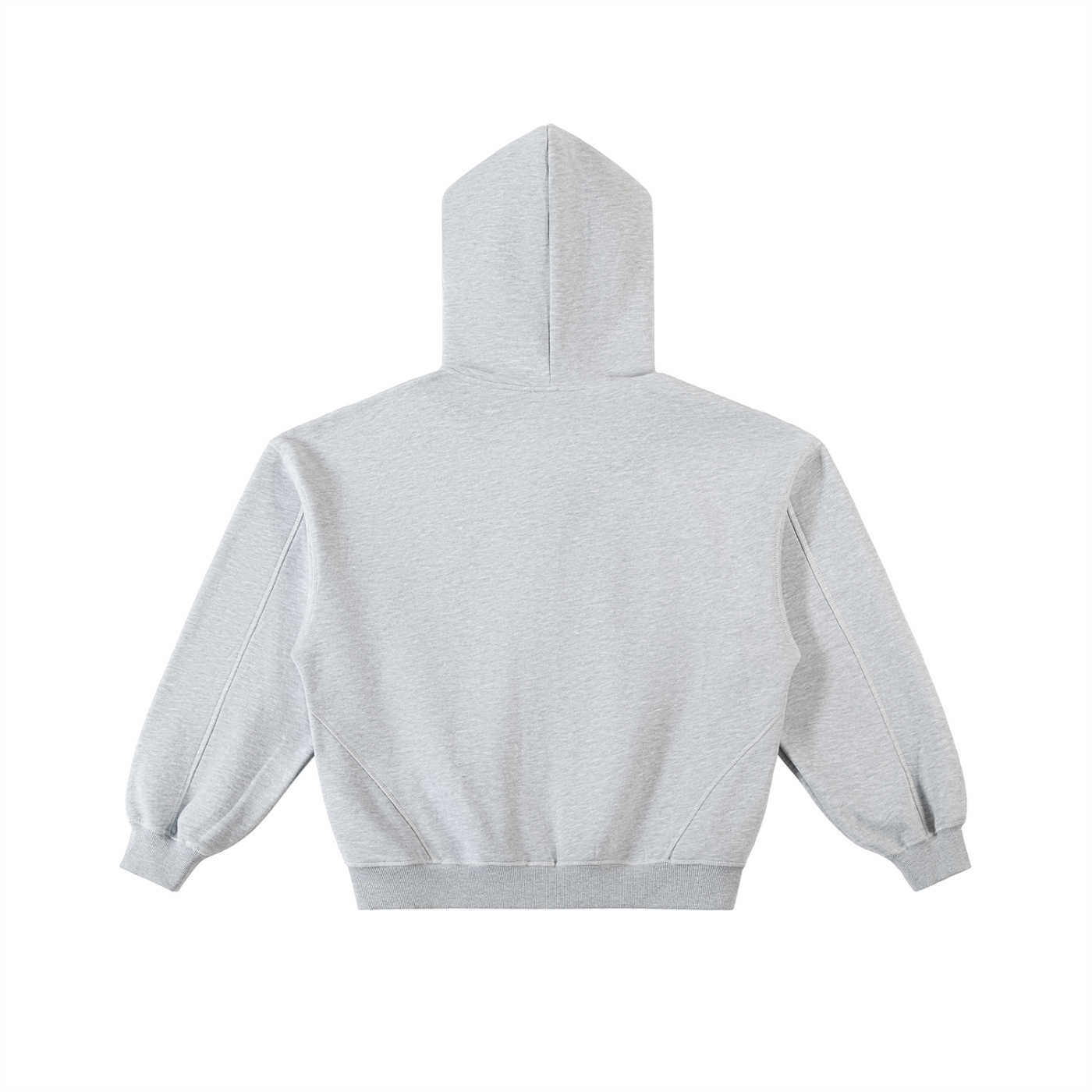 Contrast Boxy Hoodie