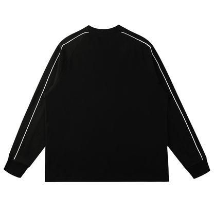 Panel raglan Contrast shirt