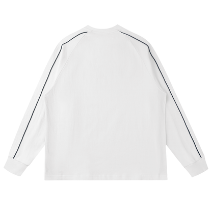Panel raglan Contrast shirt