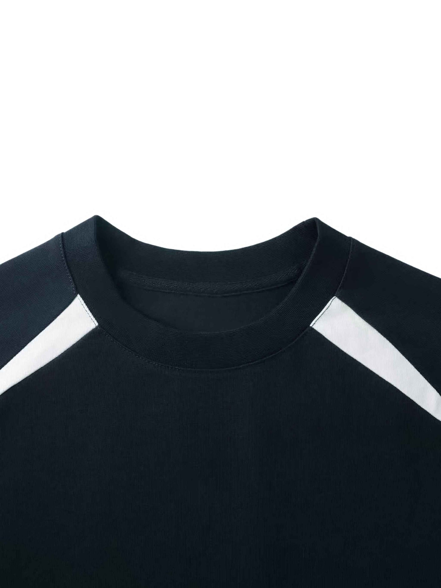 Panel raglan Contrast shirt