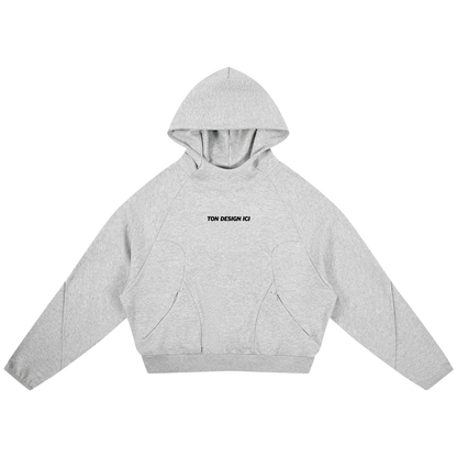 Curved Panel Hoodie