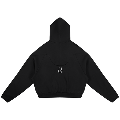 Unisex Curved Panel TS Hoodie