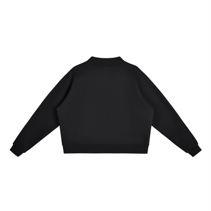 Stranger Women Fleece Mock-Neck Crew