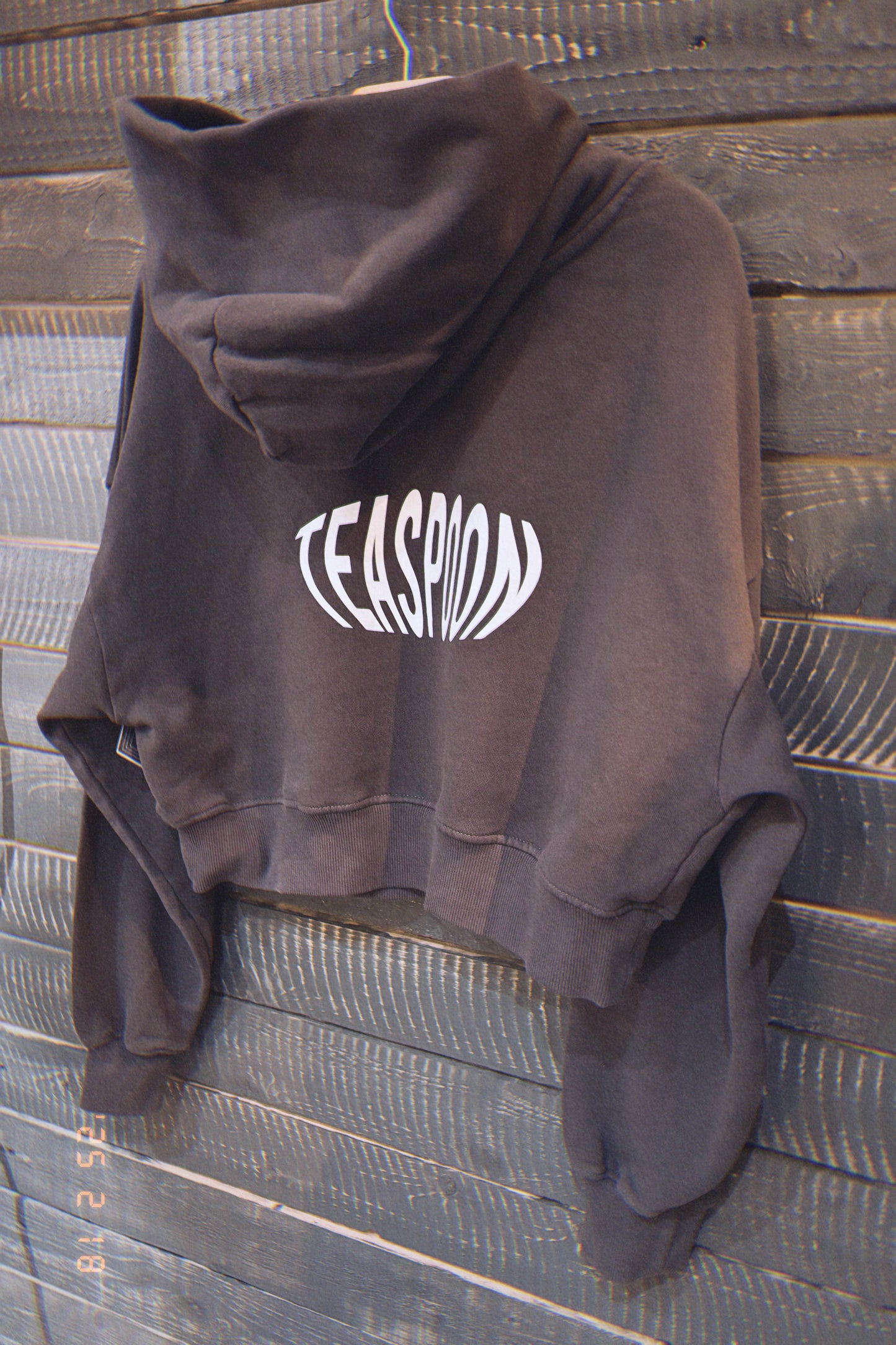 Crop Baggy Hoody Fisheye logo