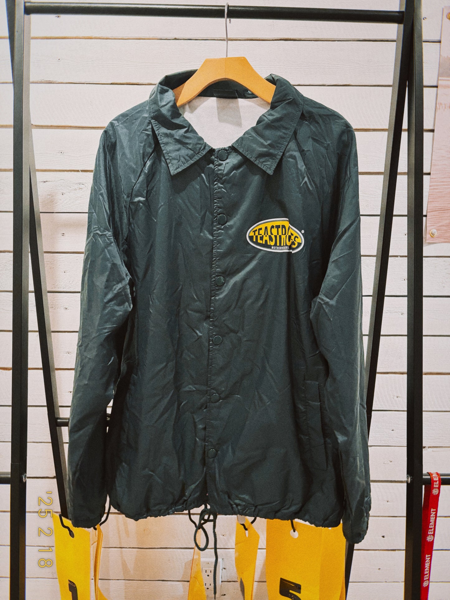 Coach Jacket Forest Green Teastrokes