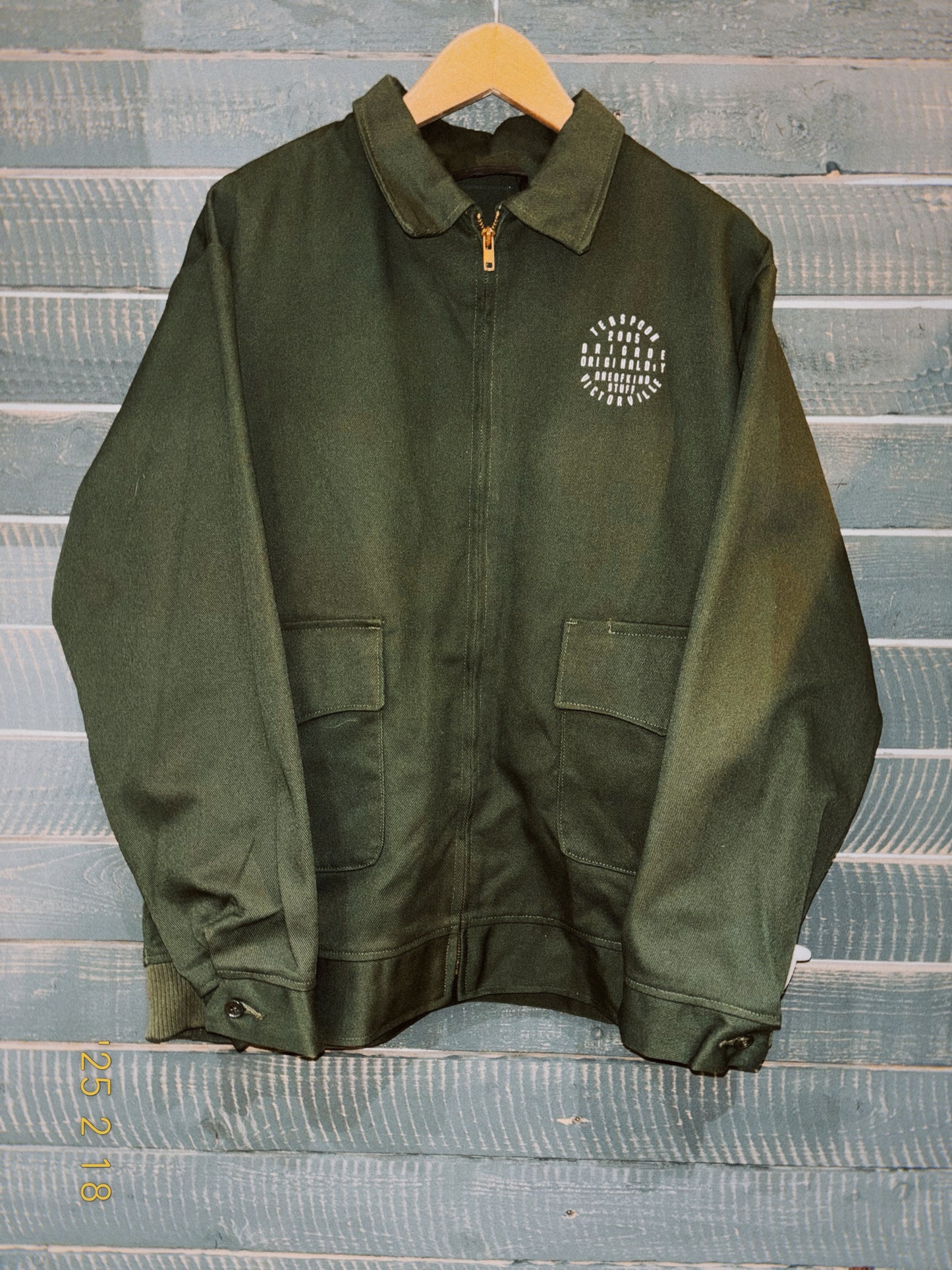 Canvas green utilitary jacket Victorville [unisex] 1 de 1