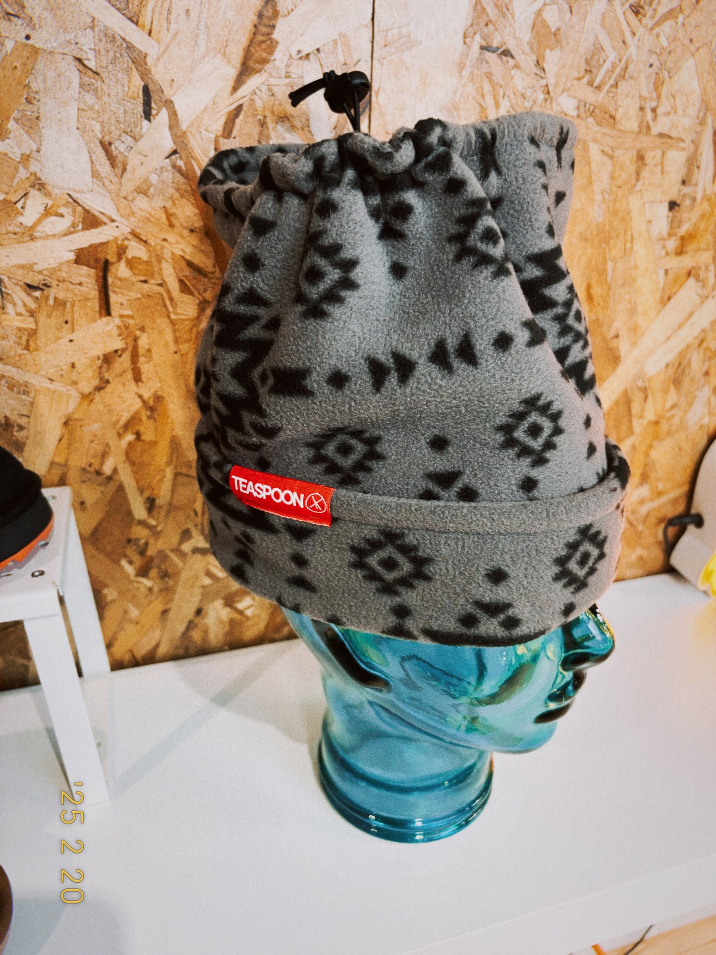 Beanie Combo Polar Grise