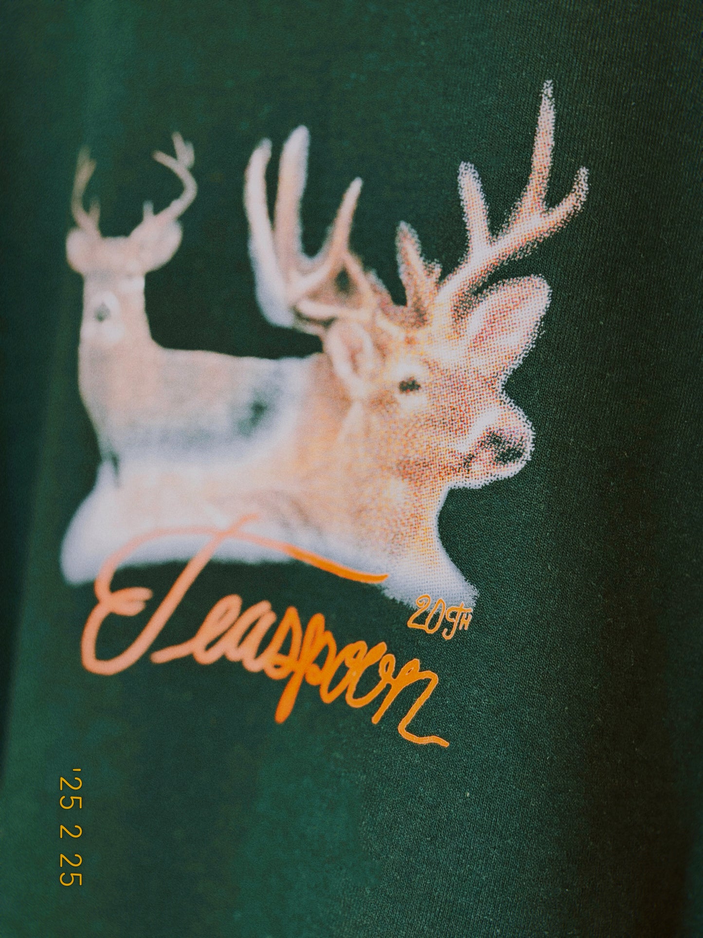 Crew Neck Dear Deer forest