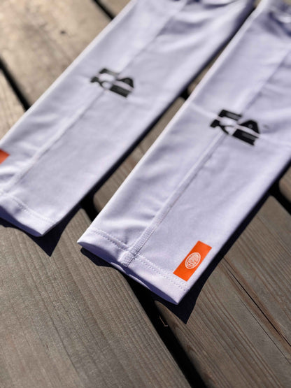 manchettes / sleeves / white / thunder logo