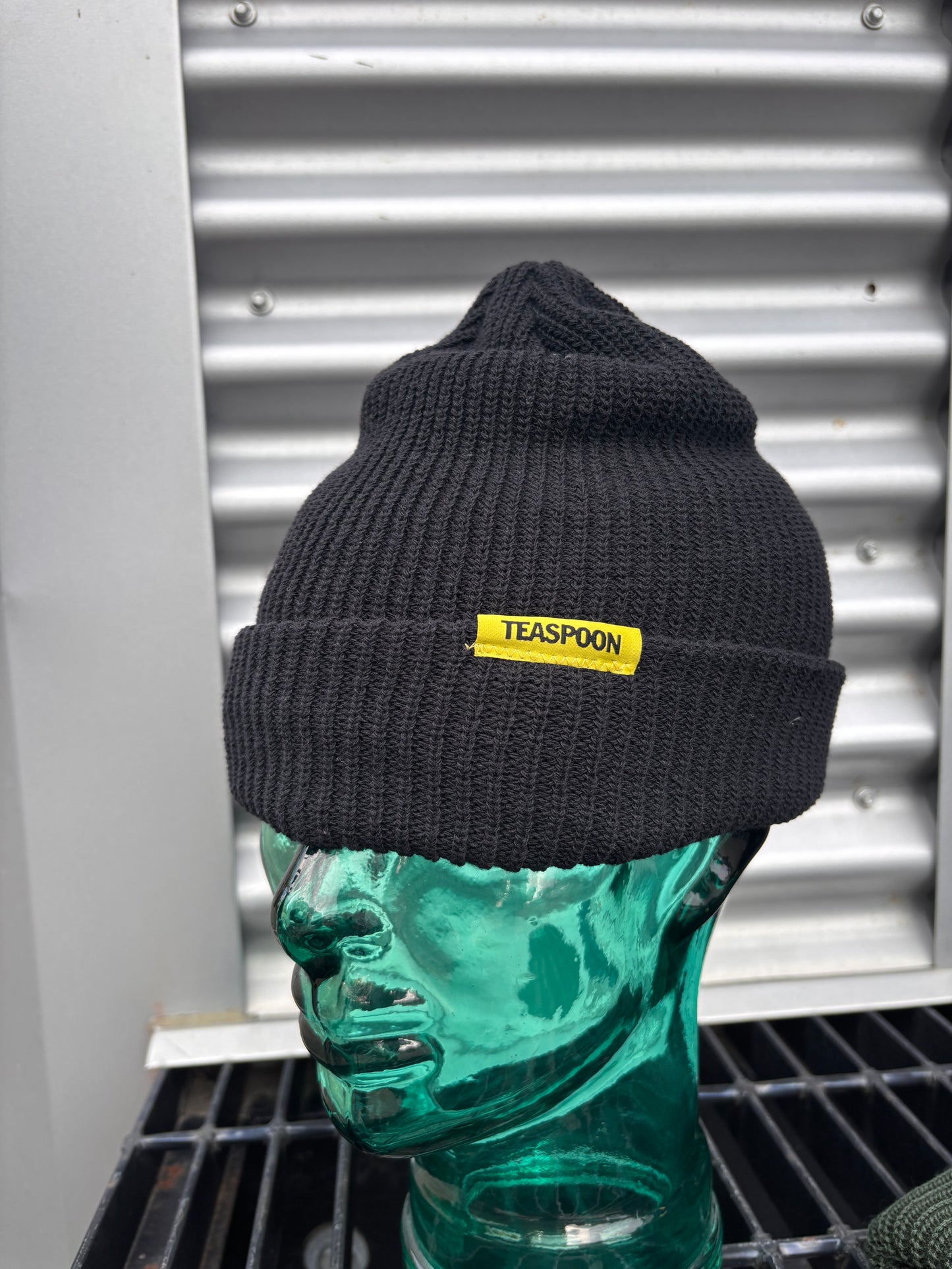 Trail Black eco Beanie