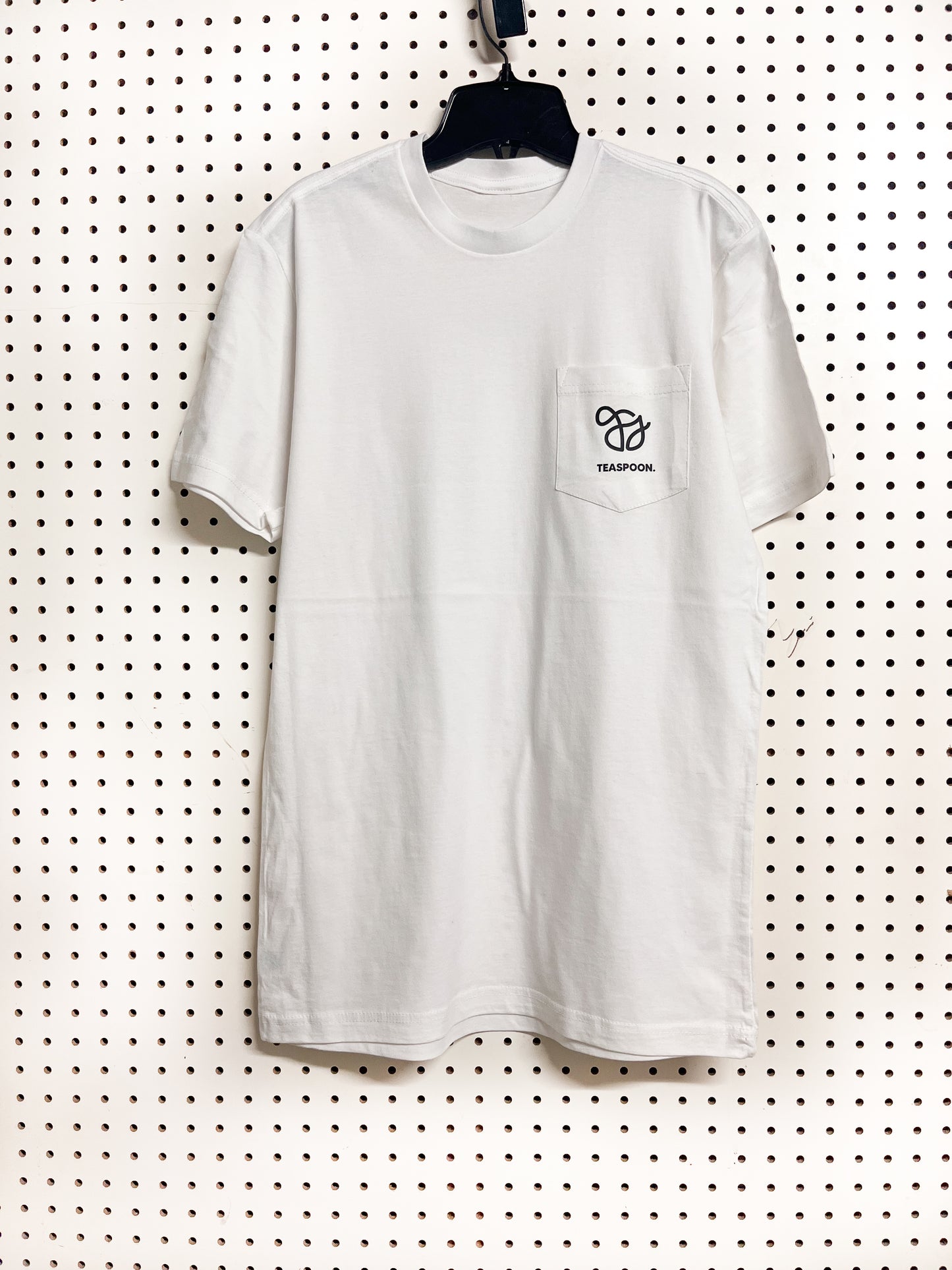 TS - recycled pocket tee - white