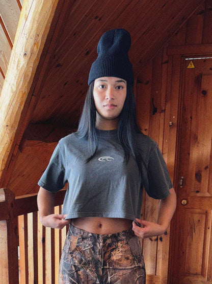 Garment Dye Crop Top WAVE RAVE