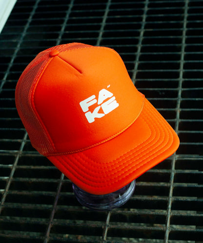 Casquette Foamy Truck Fake AF Orange