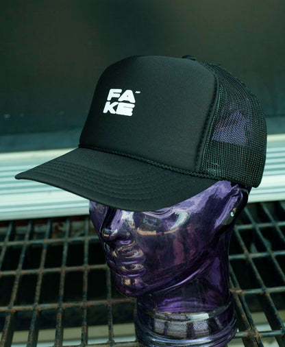 Casquette Foamy Truck Fake AF Black
