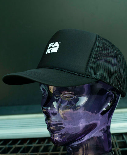 Casquette Foamy Truck Fake AF Black