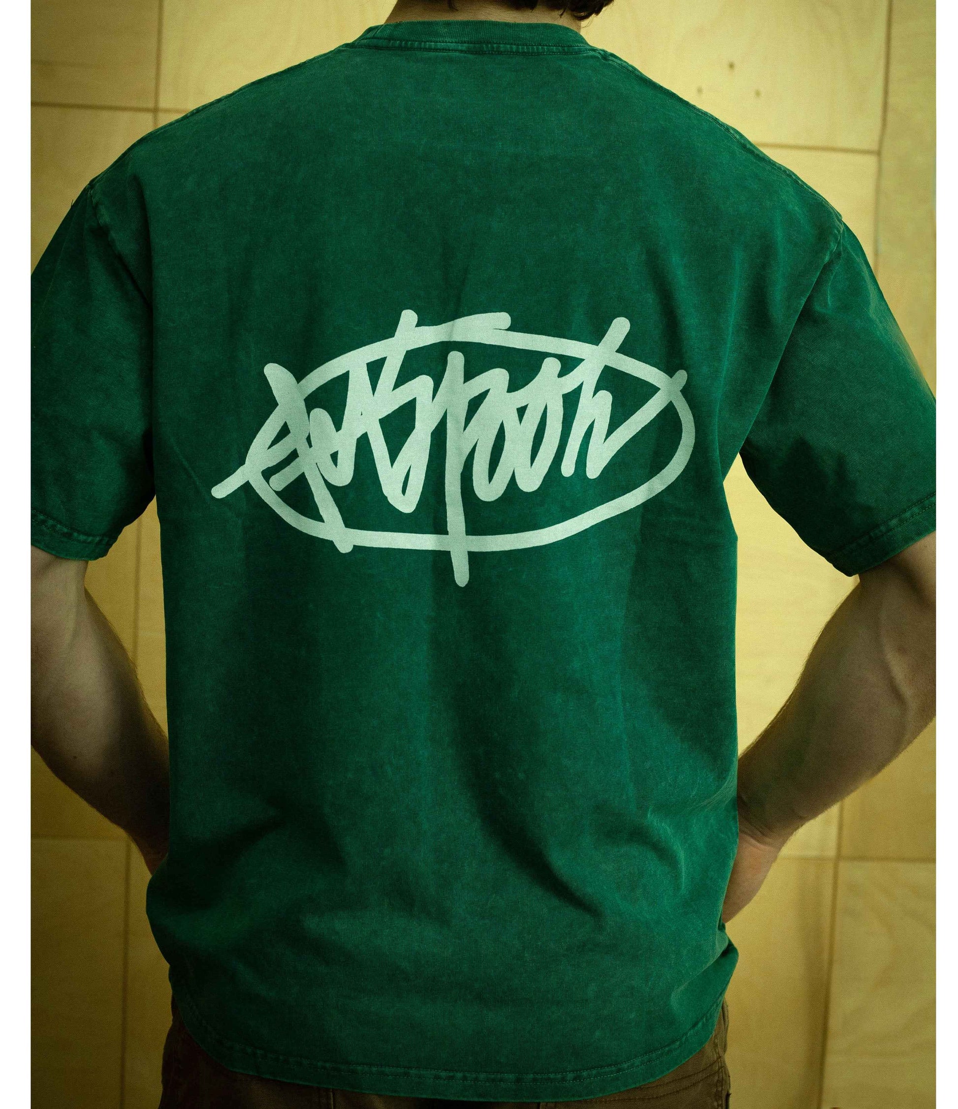 Acid Box Tee Official Green