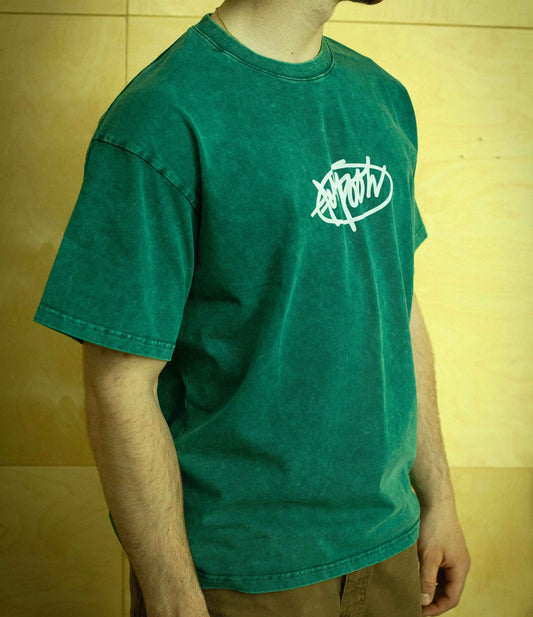 Acid Box Tee Official Green