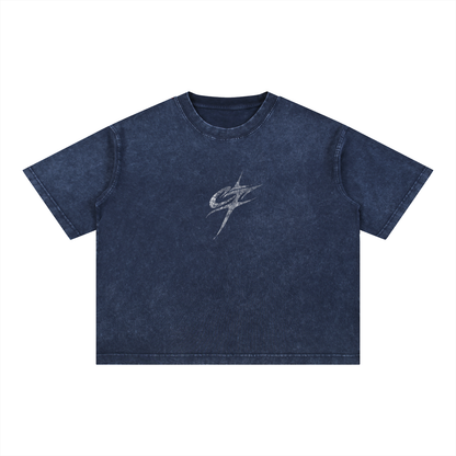 UNISEX SNOW WASH T-SHIRT CORPS TÉMOIN