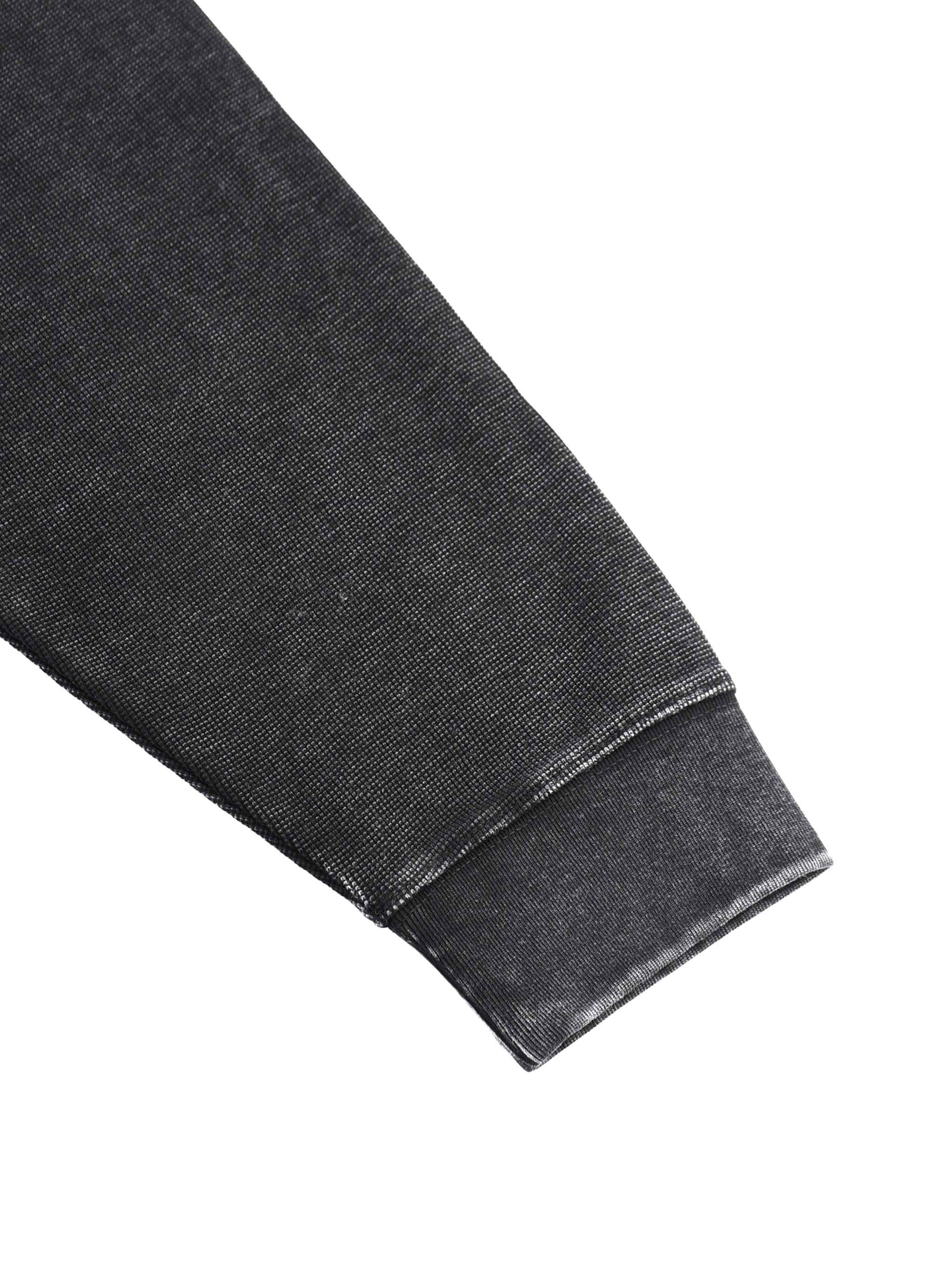 Mineral Wash Thermal Oversized T-Shirt