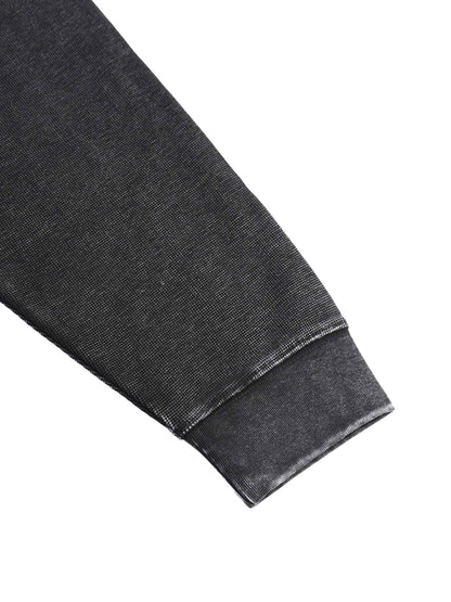 Mineral Wash Thermal Oversized T-Shirt
