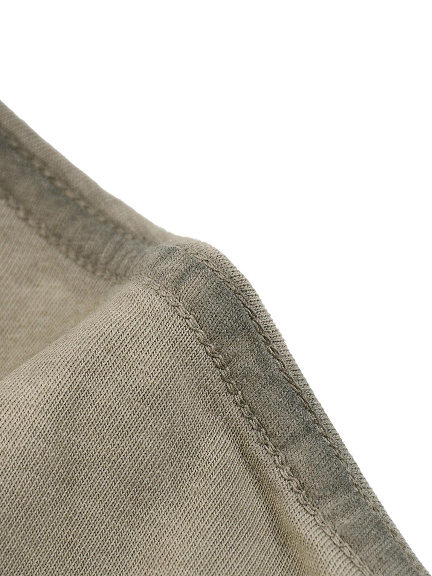 Reverse Dyed Loose Cotton Enjoy life T-Shirt