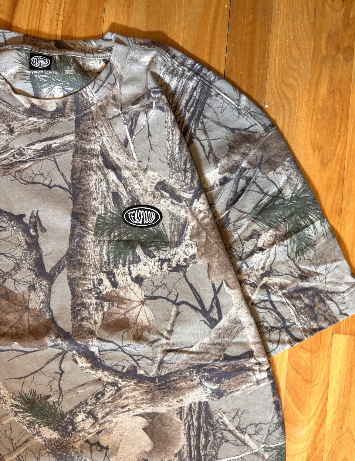 Camo unisex Tee elipse logo