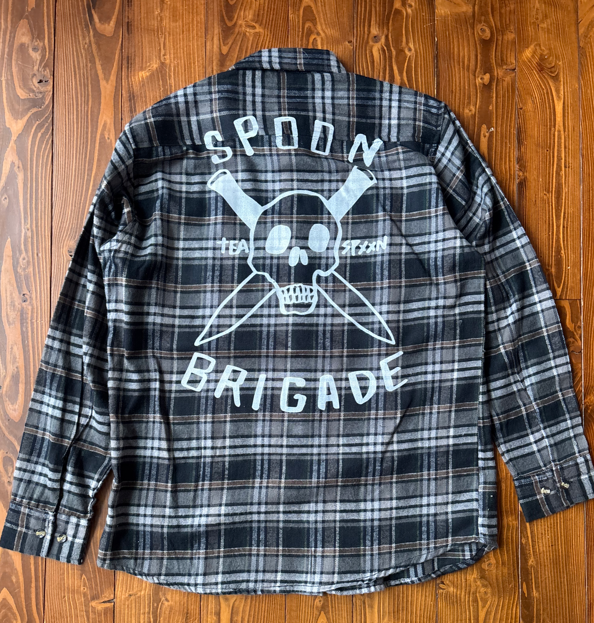 CHEMISE  Black and Brown