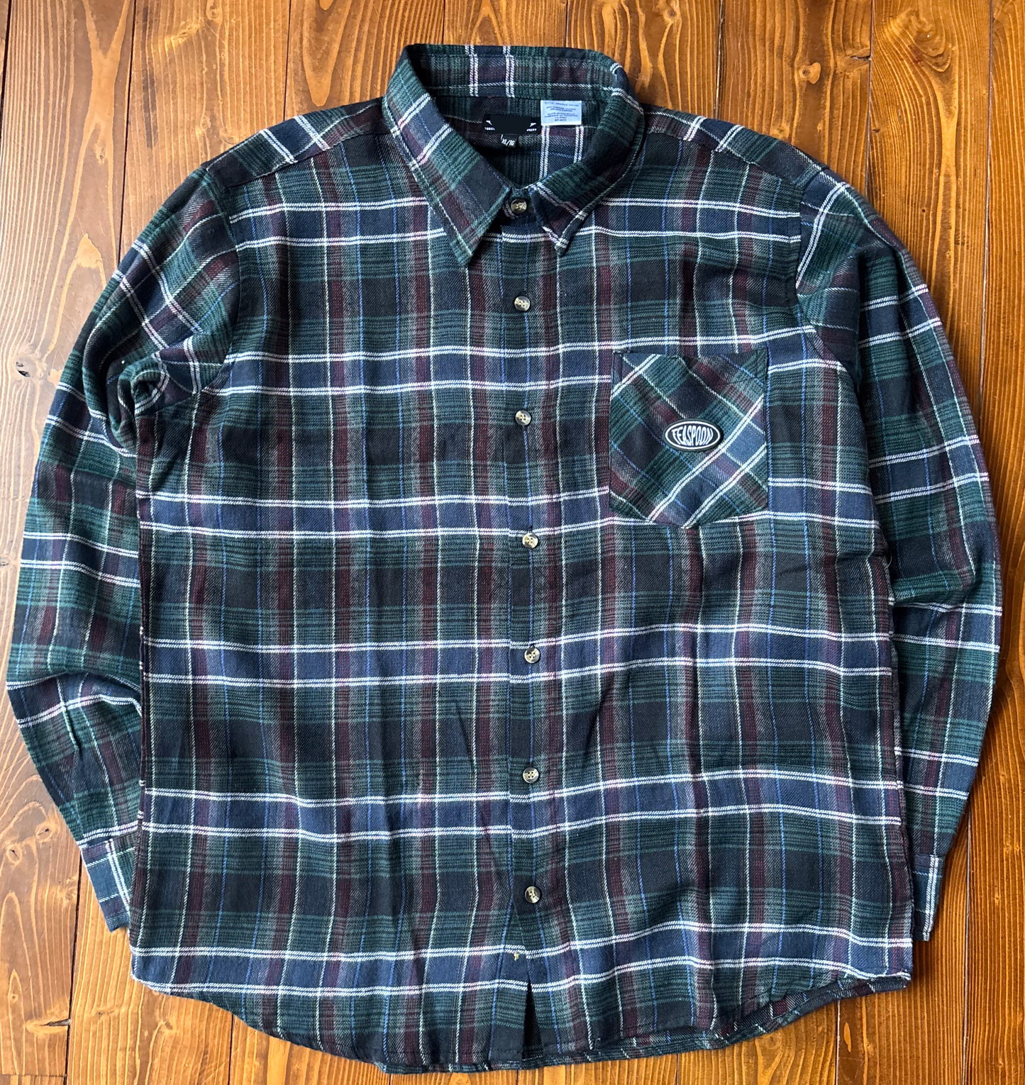 CHEMISE  vert forêt - Marine