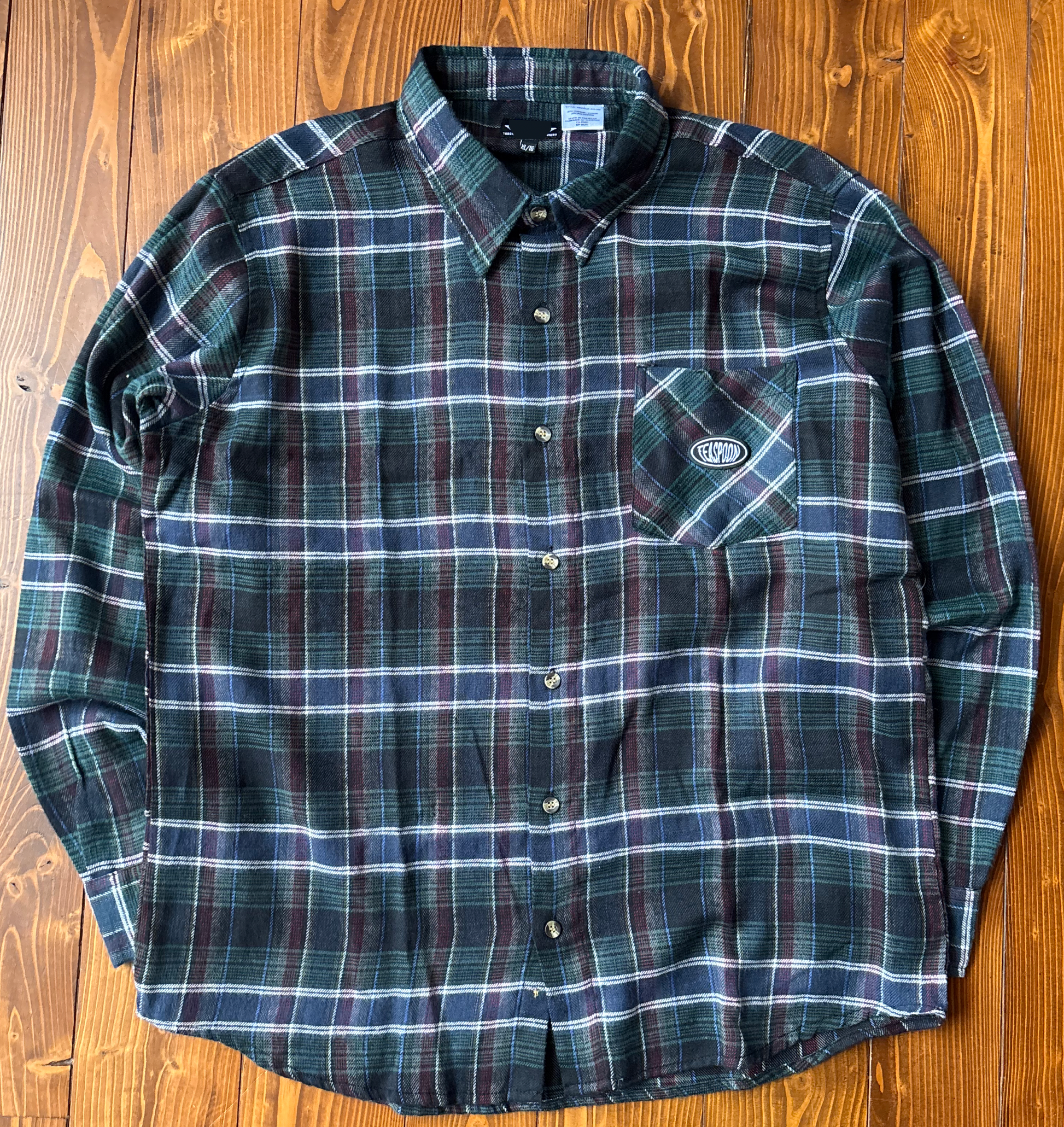 CHEMISE  vert forêt - Marine