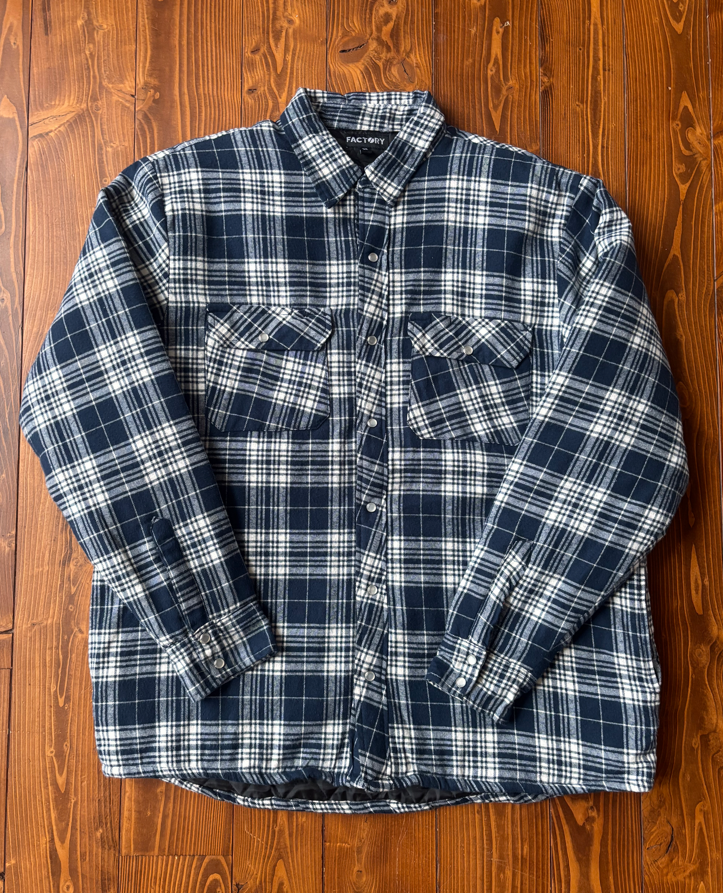 CHEMISE DOUBLÉE Marine