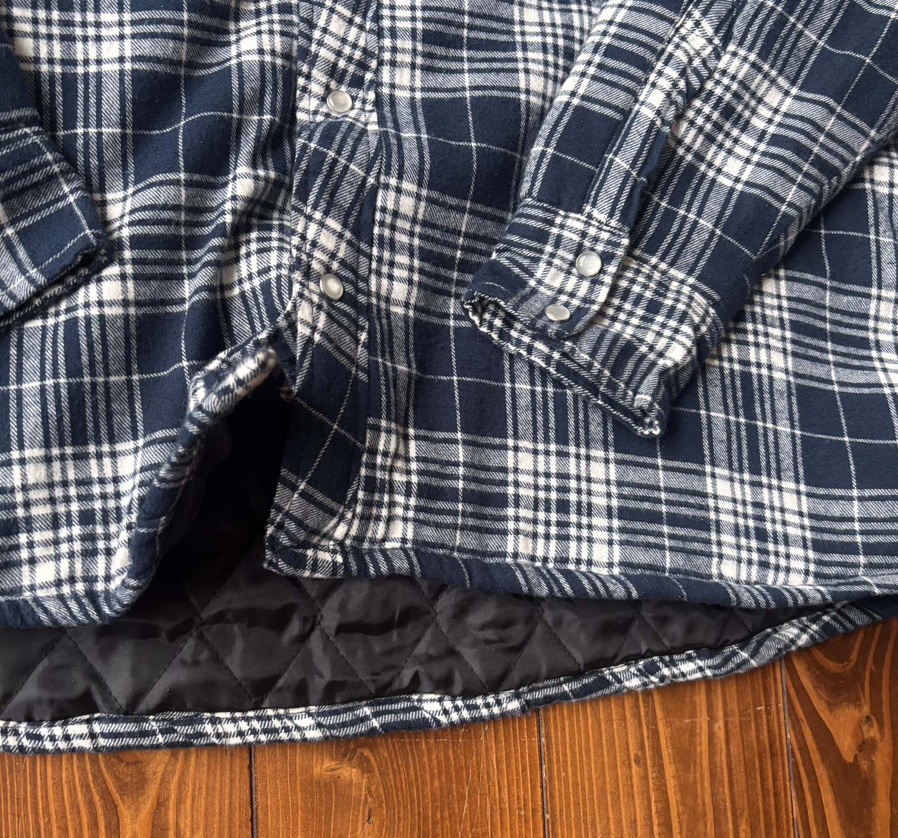 CHEMISE DOUBLÉE Marine