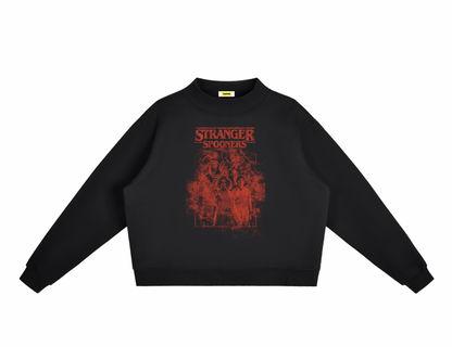 Stranger Women Fleece Mock-Neck Crew