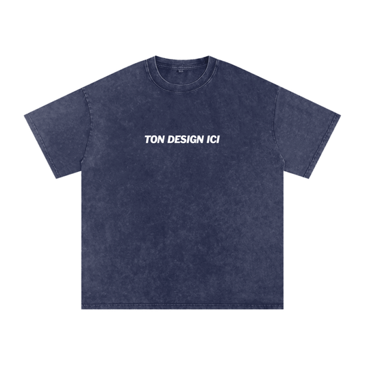Acid Washed oversize tees