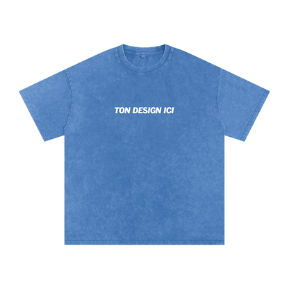 Acid Washed oversize tees