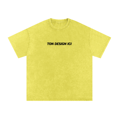 Acid Washed oversize tees
