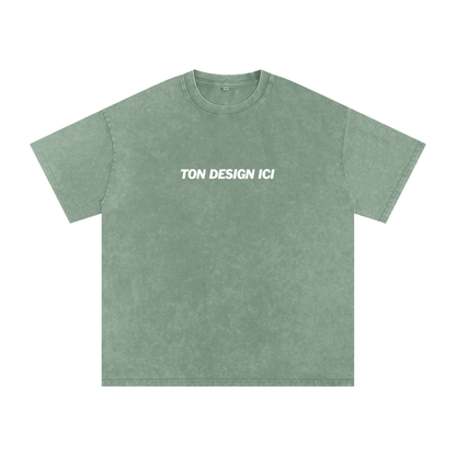 Acid Washed oversize tees