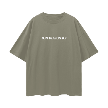 Loose Drop Shoulder T-Shirt