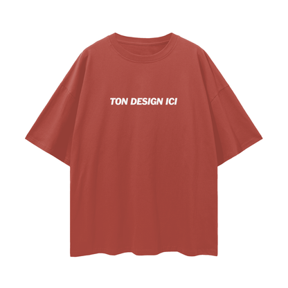 Loose Drop Shoulder T-Shirt