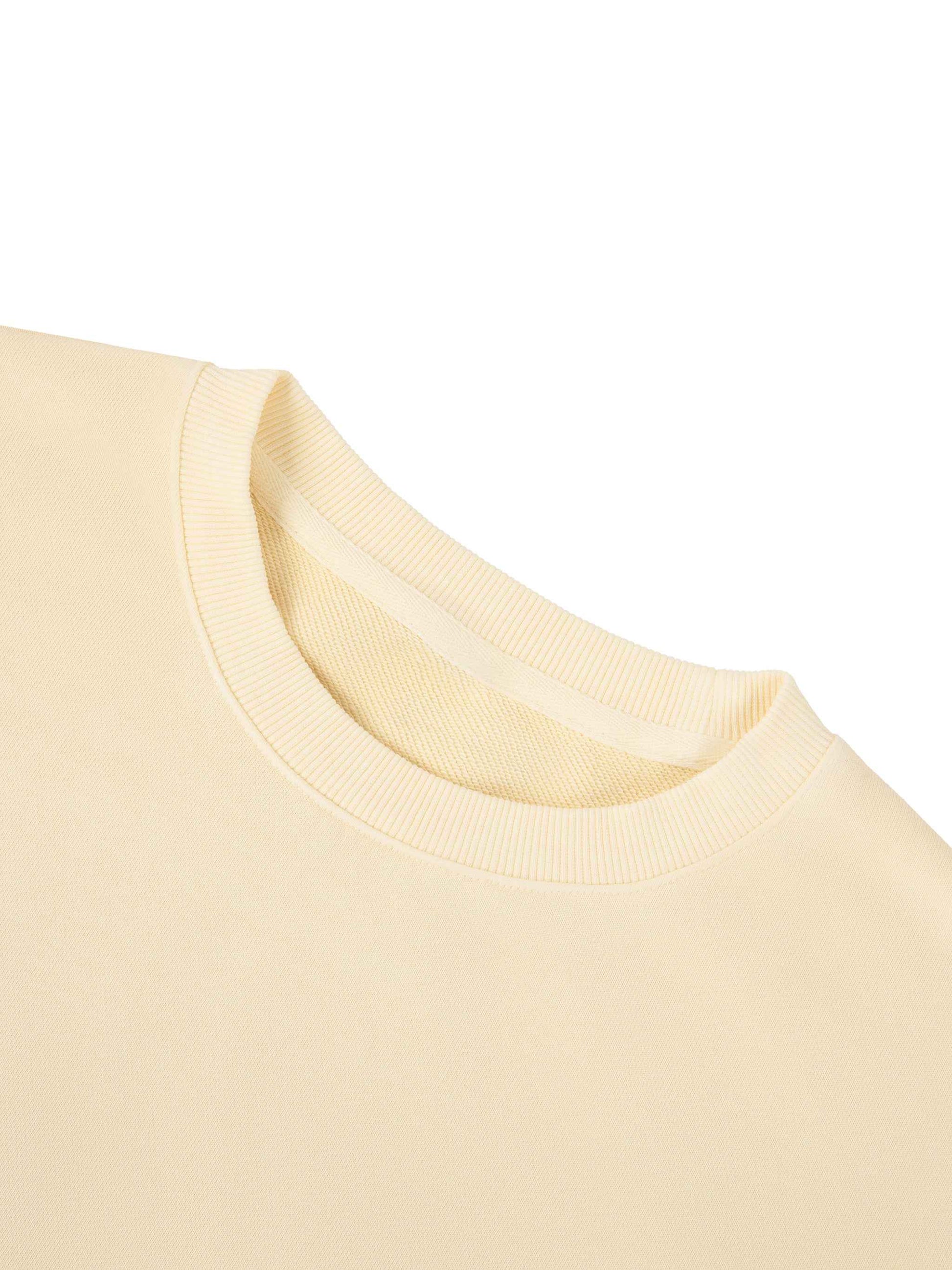 Women Washed Cropped Sweatshirt