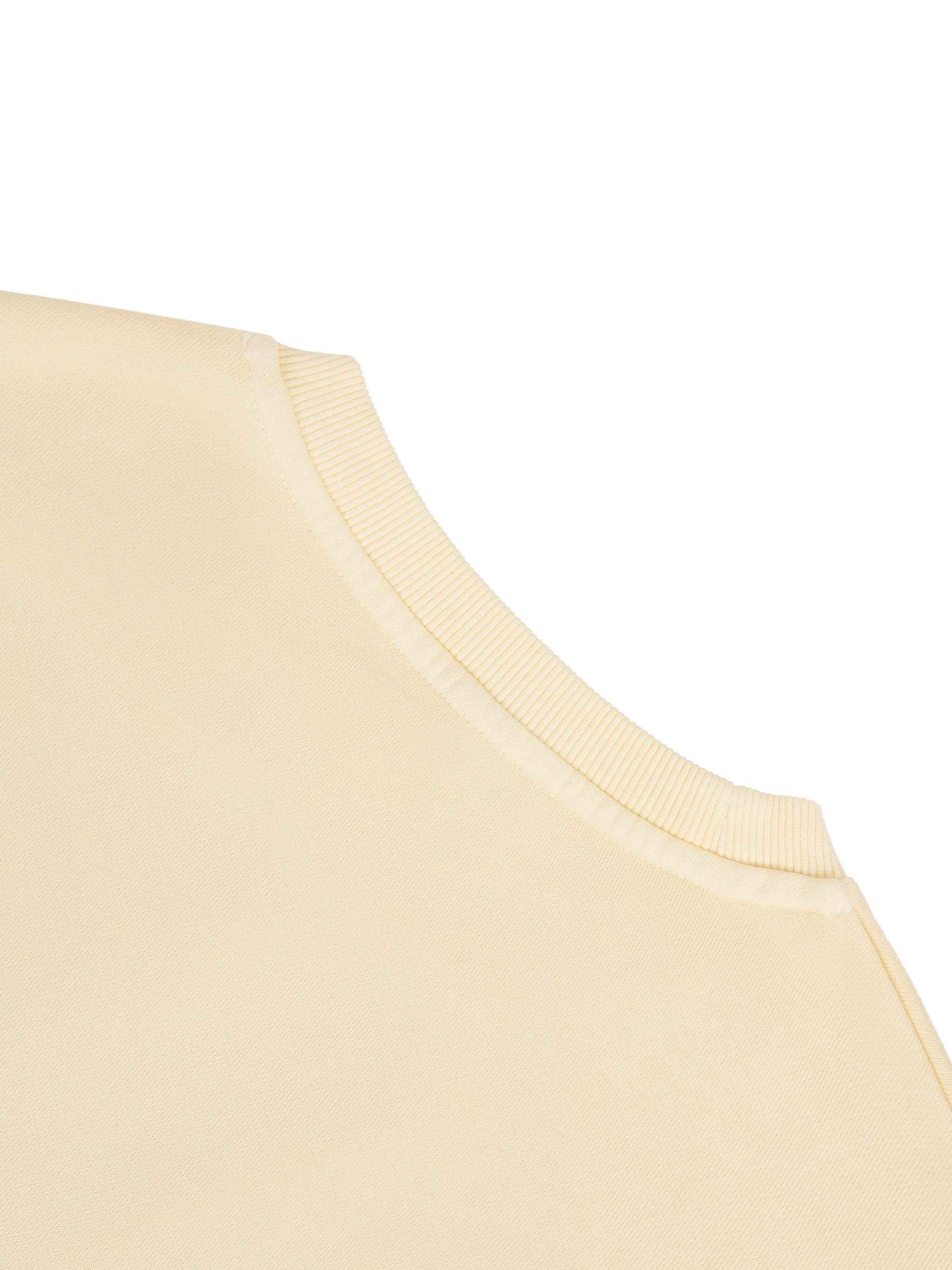 Women Washed Cropped Sweatshirt