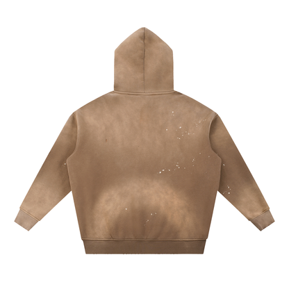 Vintage Washed n Slashed Hoodie