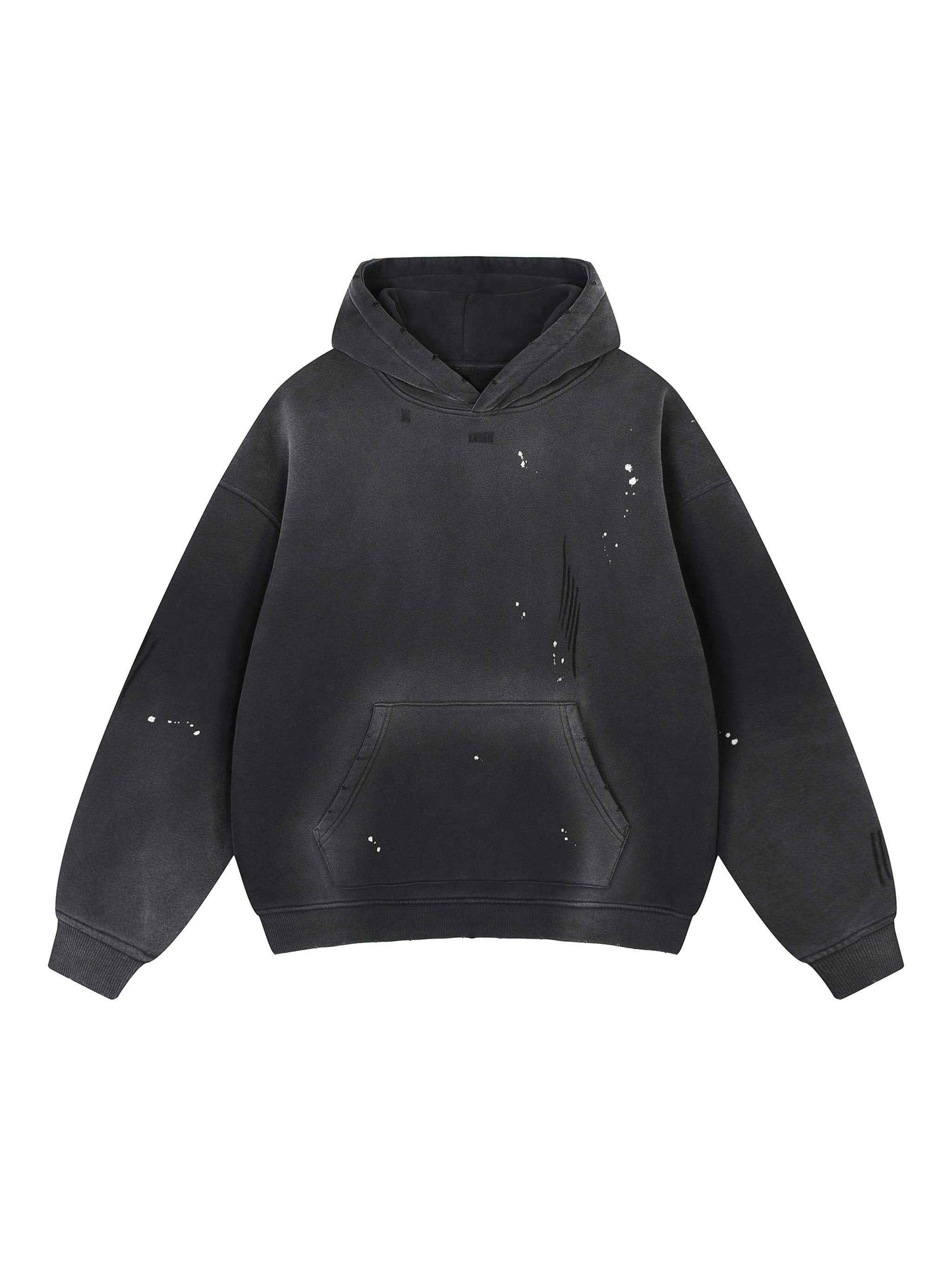 Vintage Washed n Slashed Hoodie