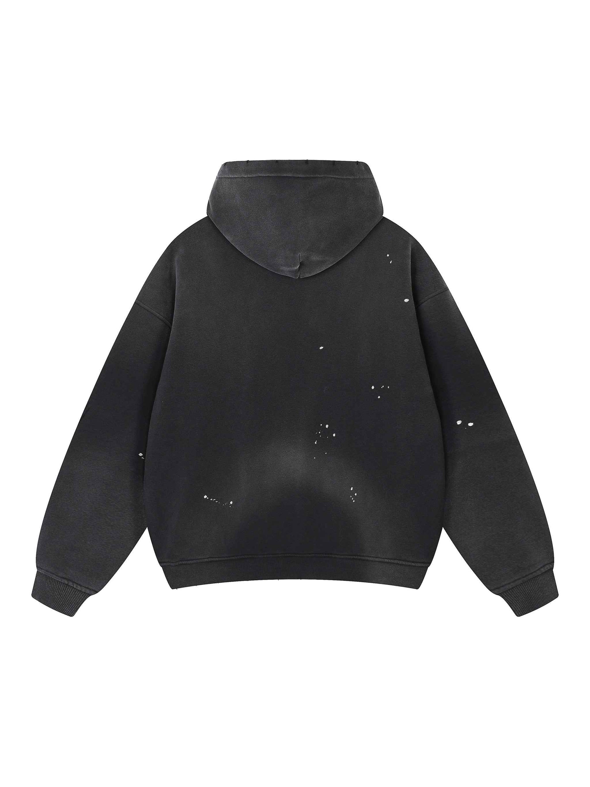 Vintage Washed n Slashed Hoodie