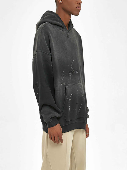 Vintage Washed n Slashed Hoodie