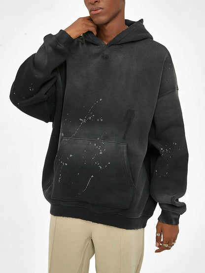 Vintage Washed n Slashed Hoodie